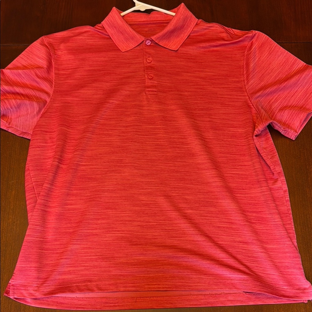 Men's Red Polo Shirt